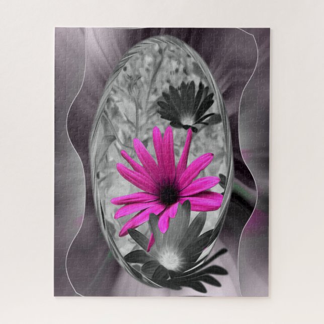 Quebra-cabeça Tons de roxo (Vertical)