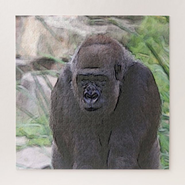 Quebra-cabeça toony Gorilla (Vertical)
