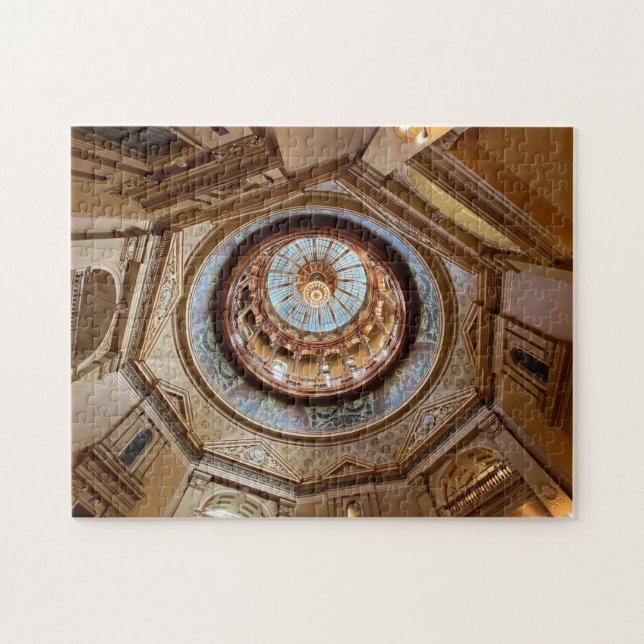 Quebra-cabeça Topeka State Capitol dome (Horizontal)