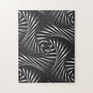 Quebra-cabeça Torcido - aço preto