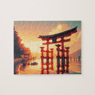 Quebra-cabeça Torii da Luz Nascente
