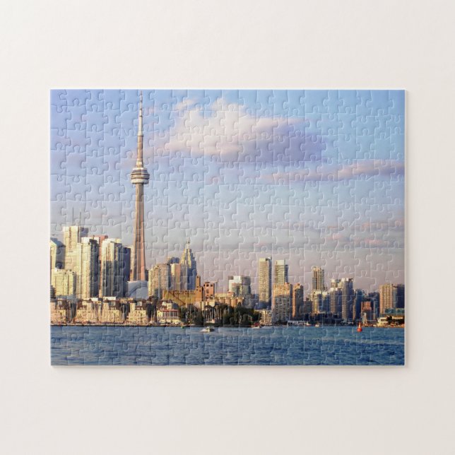 Quebra-cabeça Toronto Canada skyline cityscape (Horizontal)