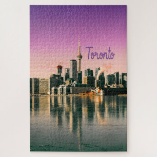 Quebra-cabeça Toronto Capital da cidade de Ontário Canada Skylin