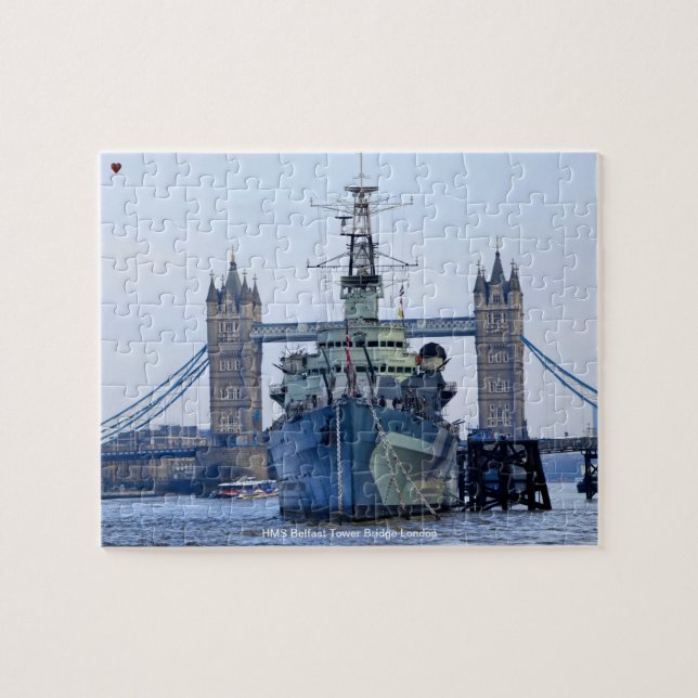 Quebra-cabeça Torre da HMS Belfast Ponte de Londres (Horizontal)