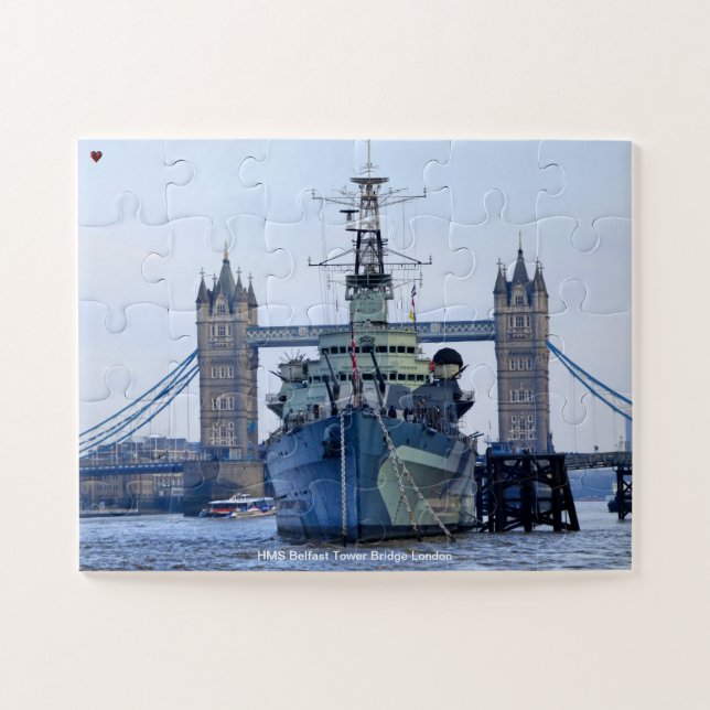 Quebra-cabeça Torre da HMS Belfast Ponte de Londres (Horizontal)