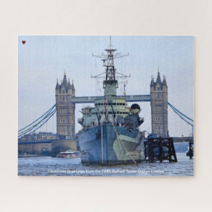 Quebra-cabeça Torre da HMS Belfast Ponte de Londres Quebra-Cabeç