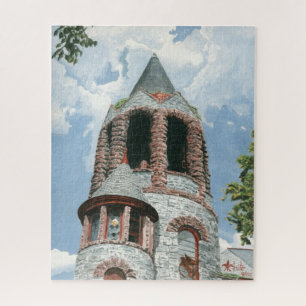 Quebra-cabeça Torre da Igreja de Pedra