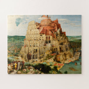 Quebra-cabeça Torre de Babel de Peter Bruegel, o Velho