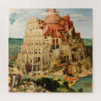 Quebra-cabeça Torre de Babel de Peter Bruegel, o Velho