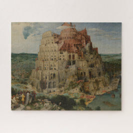 Quebra-cabeça Torre de Babel de Pieter Bruegel, o Velho