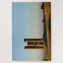 Quebra-cabeça Torre de Broadway, castelo pequeno no Cotswolds