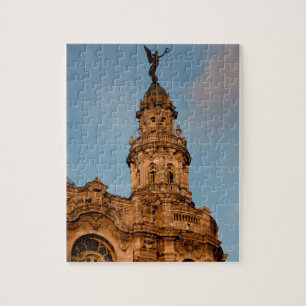 Quebra-cabeça Torre de edifício antigo, Havana, Cuba