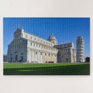 Quebra-cabeça Torre de Pisa e Dome atrações italianas