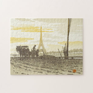 Quebra-cabeça Torre Eiffel Carvoeiros 252 Peças