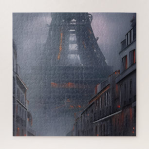 Quebra-cabeça Torre Eiffel de Steampunk Michele