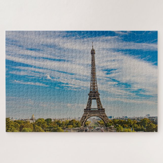 Quebra-cabeça Torre Eiffel em Paris (Horizontal)