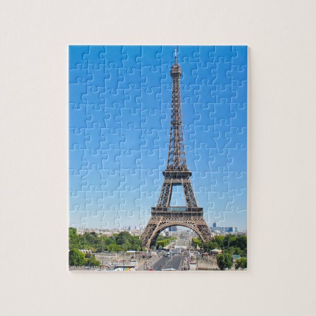 Quebra-cabeça Torre Eiffel em Paris, France (Vertical)