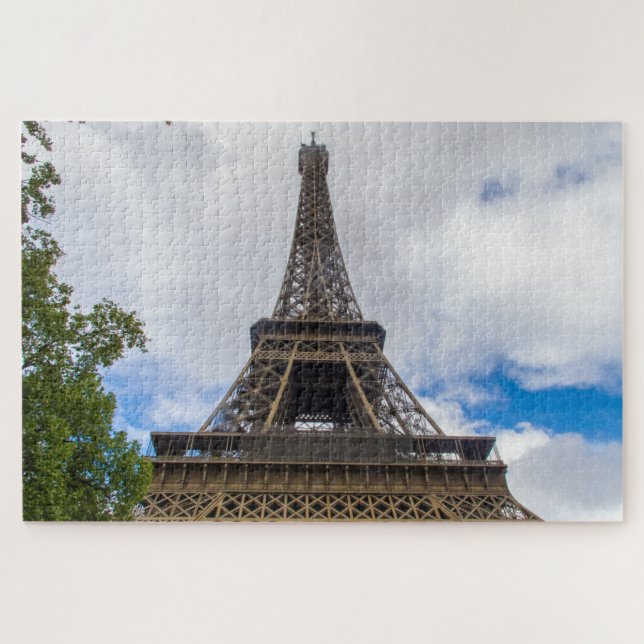 Quebra-cabeça Torre Eiffel, Paris, França (Horizontal)