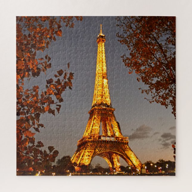 Quebra-cabeça Torre Eiffel - Paris - France - 20x20 - PC 676 (Vertical)