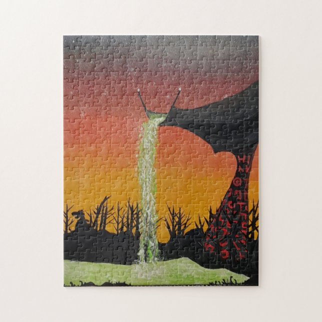 Quebra-cabeça torre elétrica (Vertical)