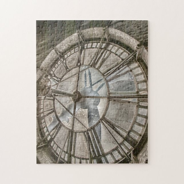 Quebra-cabeça Torre Vintage Clock (Vertical)