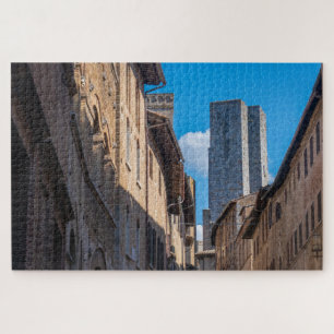 Quebra-cabeça Torres de San Gimignano, Toscana, Itália