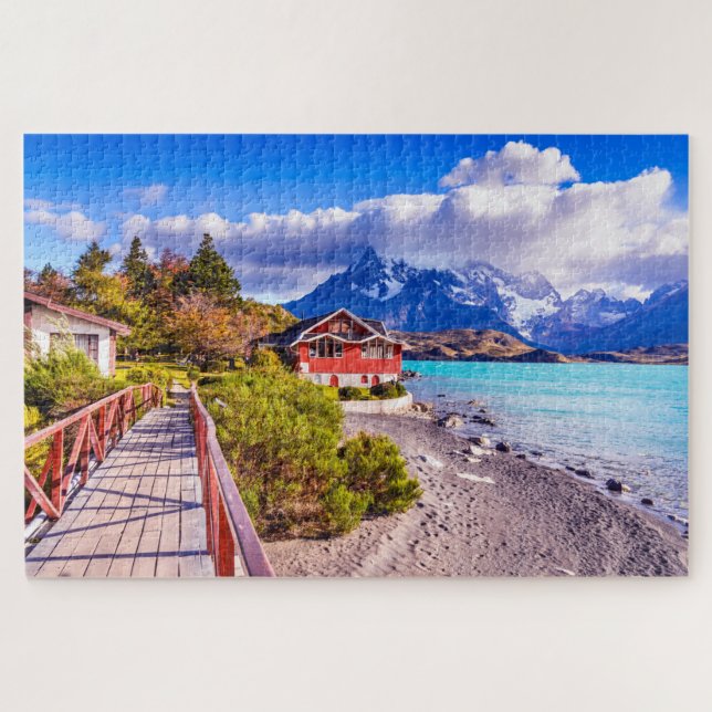 Quebra-cabeça Torres del Paine, Patagônia (Horizontal)