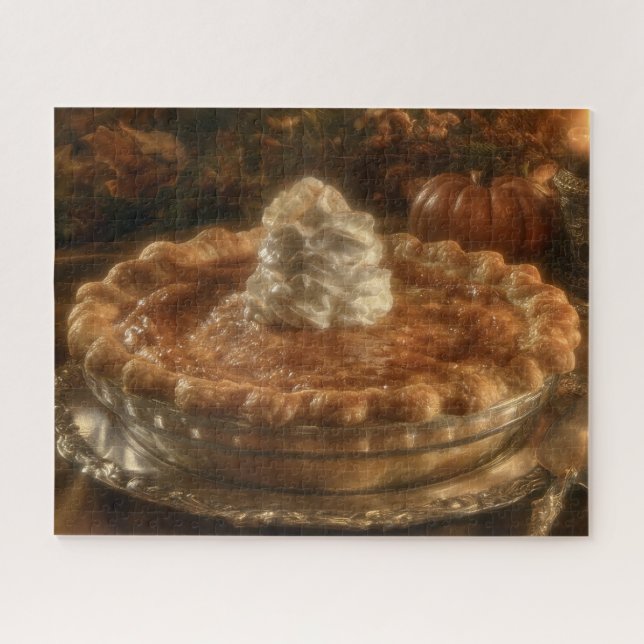 Quebra-cabeça Torta de Abóbora (Horizontal)
