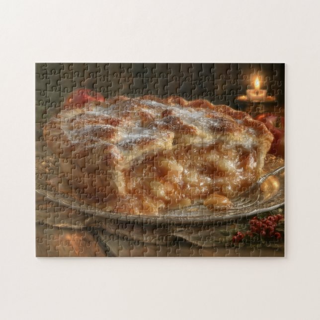 Quebra-cabeça Torta de Maçã (Horizontal)