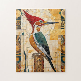 Quebra-cabeça Totem Pica-Pau – Ritmo Art Déco