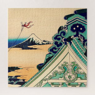 Quebra-cabeça Toto Asakusa Honganji por Katsushika Hokusai