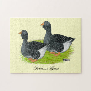 Quebra-cabeça Toulouse Dewlap Geese