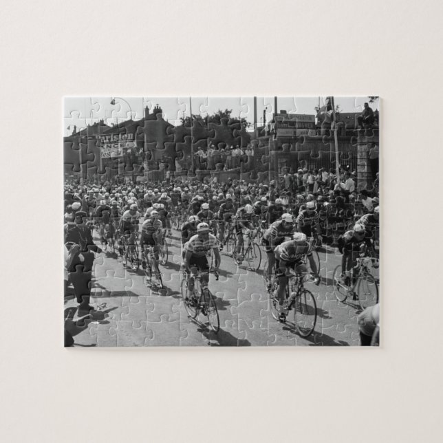 Quebra-cabeça Tour de France 1962 Etapa 1 Largada em massa em Na (Horizontal)