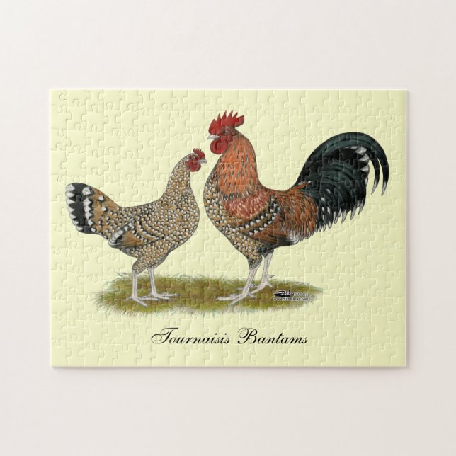 Quebra-cabeça Tournaisis Bantams (Horizontal)