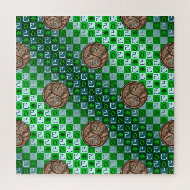 Quebra-cabeça Touro & Serpente da Terra (Vertical)