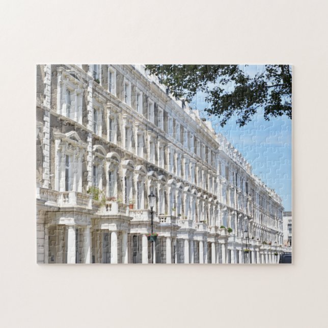 Quebra-cabeça Townhouses London Architecture Reino Unido (Horizontal)