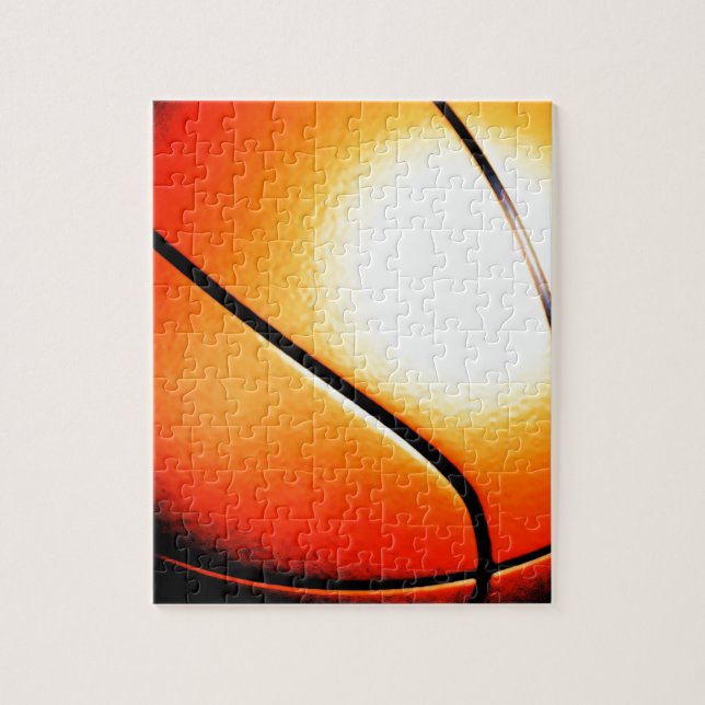 Quebra-cabeça Trabalho de arte de basquetebol (Vertical)