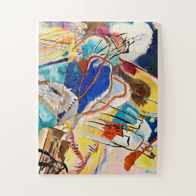 Quebra-cabeça Trabalho de arte de pintura de Abstrato moderno Ka (Vertical)