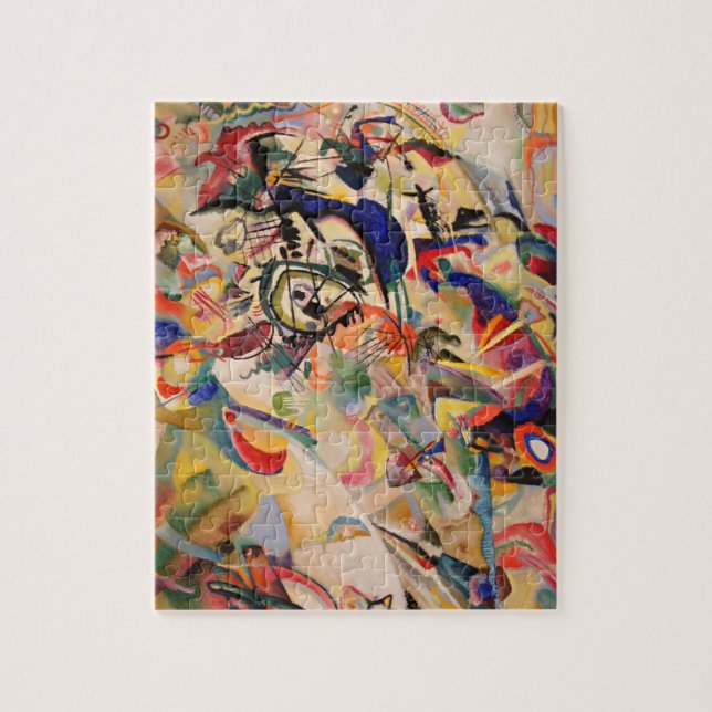 Quebra-cabeça Trabalho de arte de pintura de Abstrato moderno Ka (Vertical)
