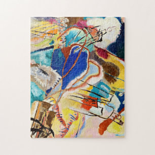 Quebra-cabeça Trabalho de arte de pintura de Abstrato moderno Ka