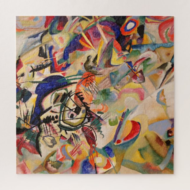 Quebra-cabeça Trabalho de arte de pintura de Abstrato moderno Ka (Vertical)