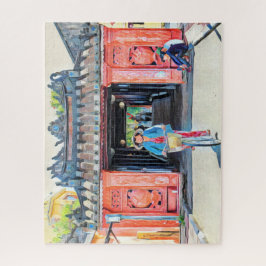 Quebra-cabeça Trabalho de arte de Ponte Japonesa no Vietnã