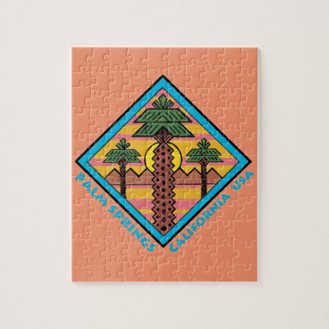 Quebra-cabeça Trabalhos artísticos originais de Califórnia EUA (Vertical)