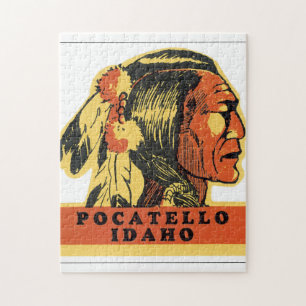 Quebra-cabeça Trabalhos de arte do poster das viagens vintage de