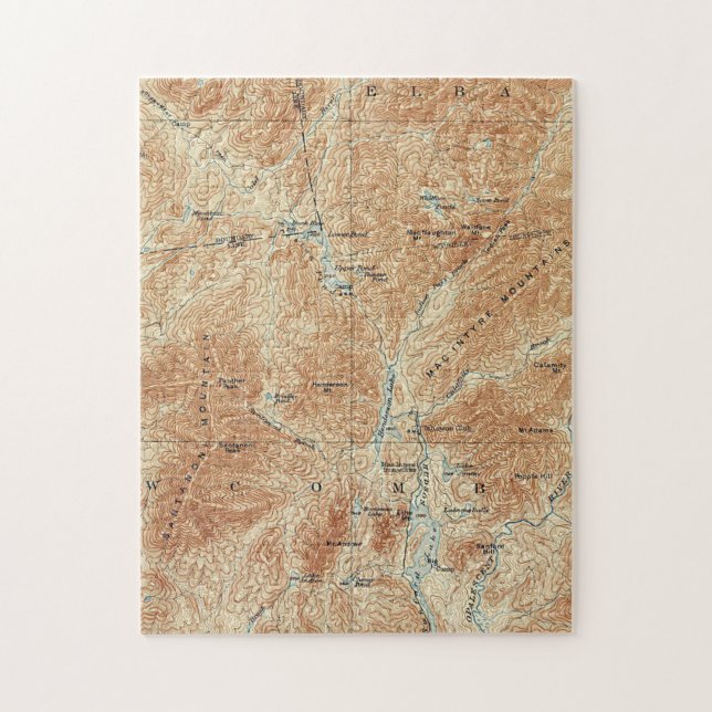 Quebra-cabeça Trabalhos Superiores, Área de Tahawus, Picos Altos (Vertical)