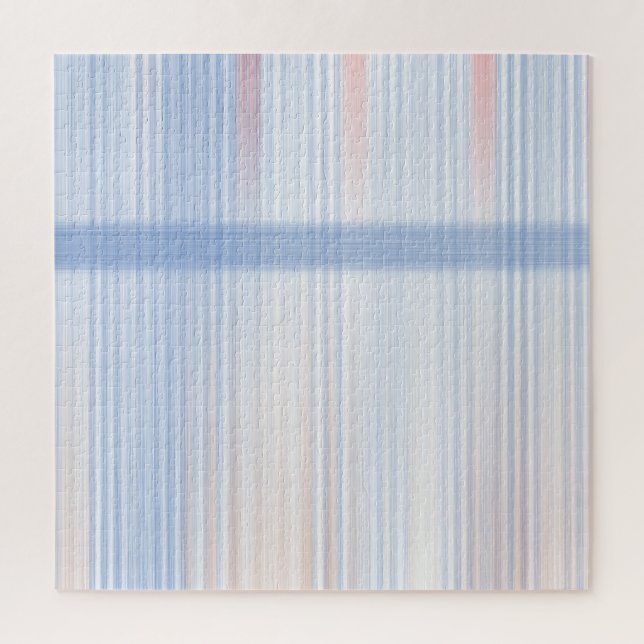 Quebra-cabeça Traços finos em tons de finais azuis e vermelhos. (Vertical)