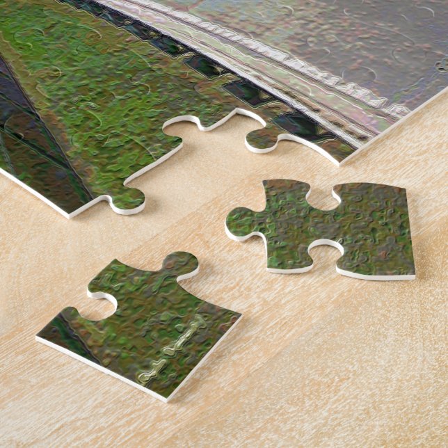 Quebra-cabeça Tráfego de Chicago em Arenito (Lateral)