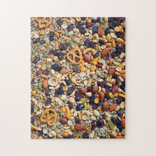 Quebra-cabeça Trail Mix Nuts Raisins Pretzels Advanced Level