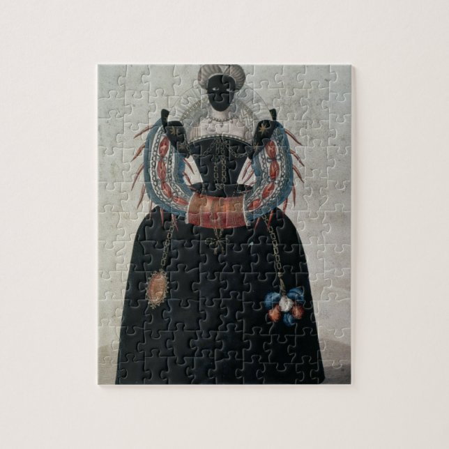 Quebra-cabeça Traje de mascarada ao estilo de Henri III (colo (Vertical)