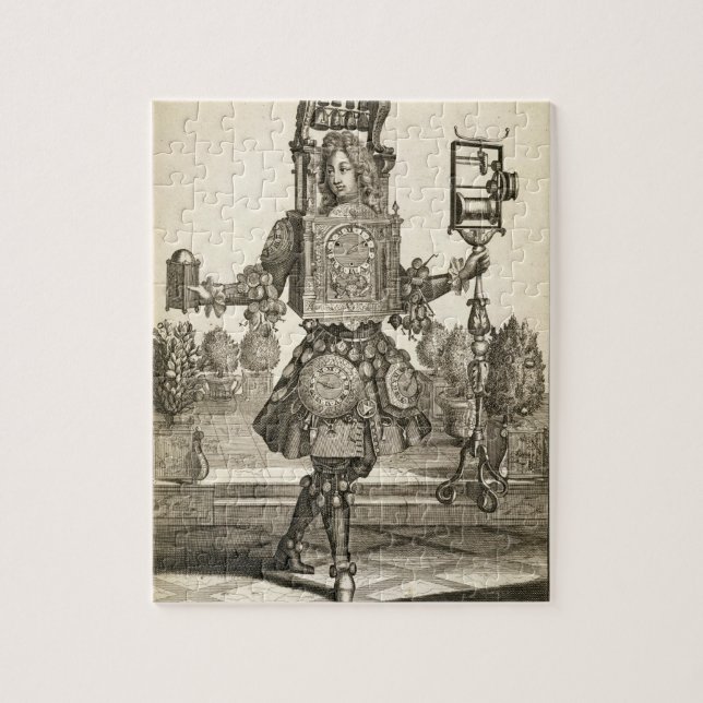 Quebra-cabeça Traje para um fabricante do pulso de disparo, bar. (Vertical)